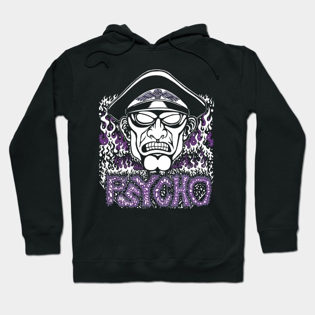 M. Bison Street Fighter Fan Art - Psycho Power Hoodie by VagabondTheArtist